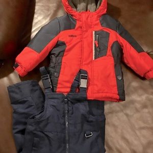 OSH Kosh 18 months winter jacket w/Overalls!